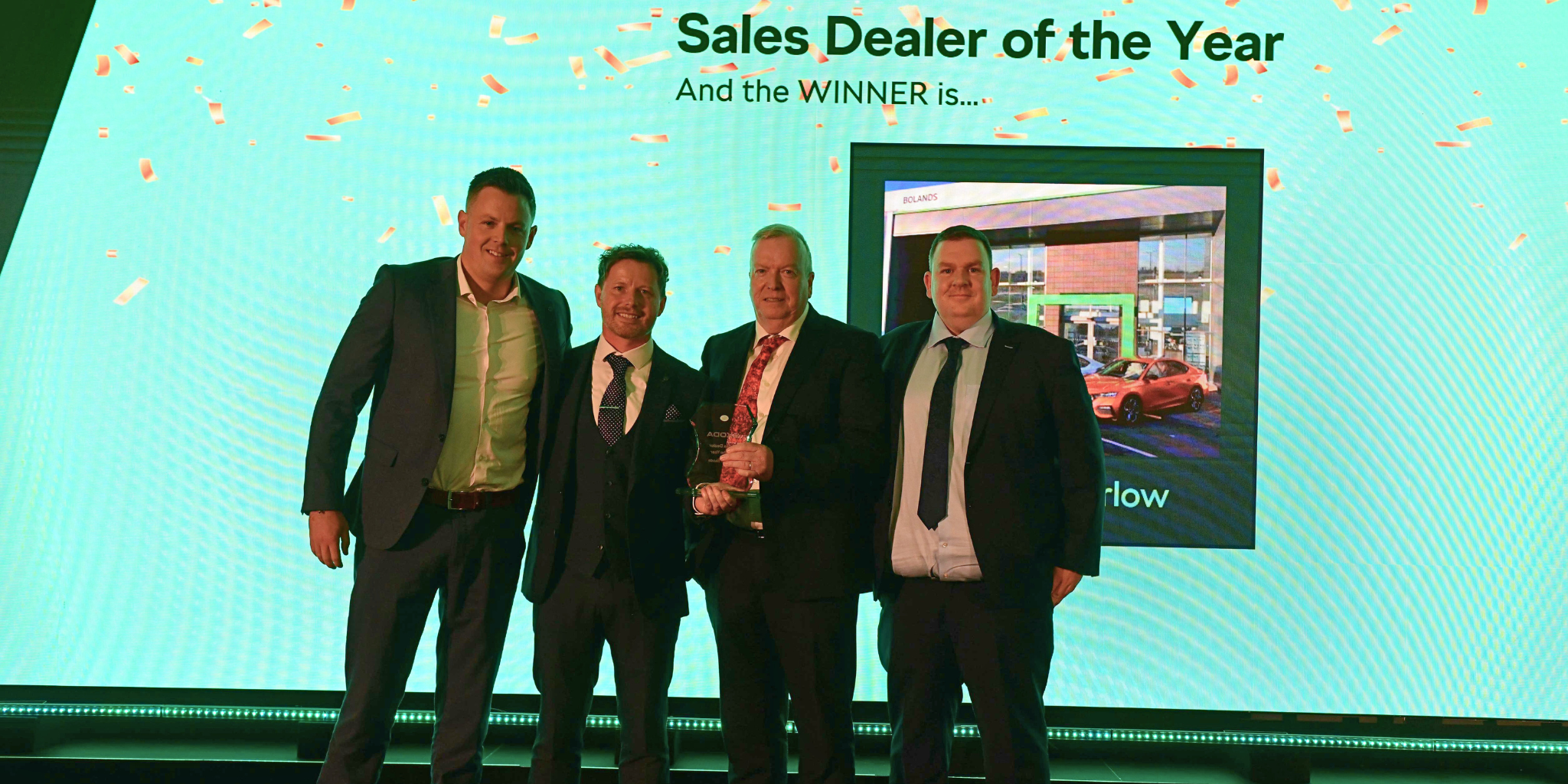 Boland Skoda Carlow wins 2025 Skoda Sales Dealer of the Year